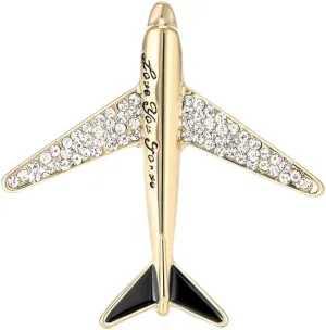Airplane Brooch Pins for Women, Aviation Aircraft Brooch Pin, Cute Plane Brooch Lapel Pin, Bohemian Airplane Brooches Pins for Women Hat Bag Suit Dress Accessories Jewelry