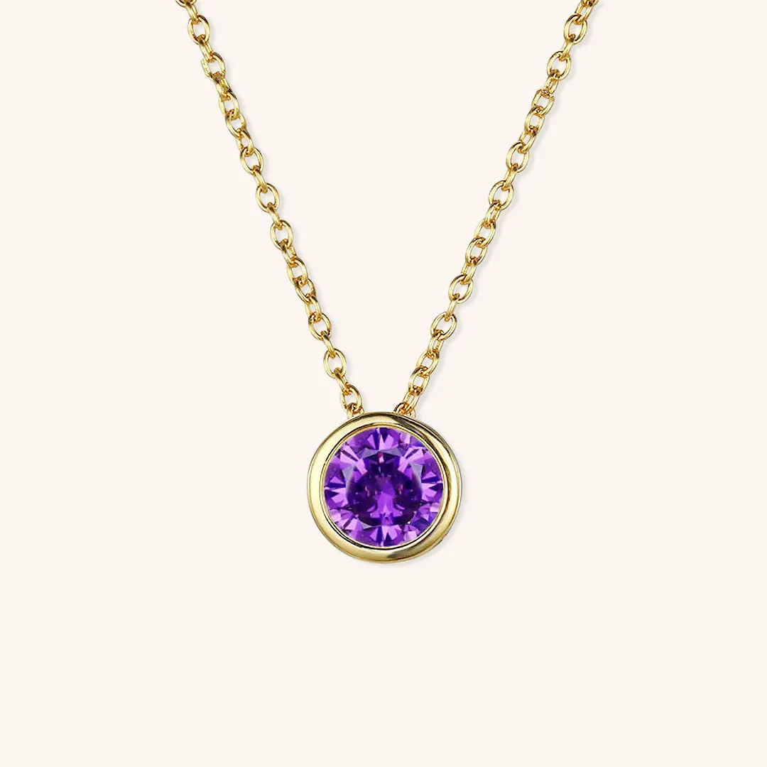 Amelia Lucky Stone Necklace