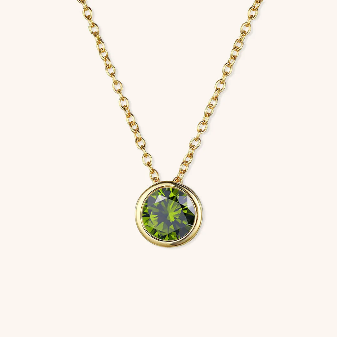 Amelia Lucky Stone Necklace