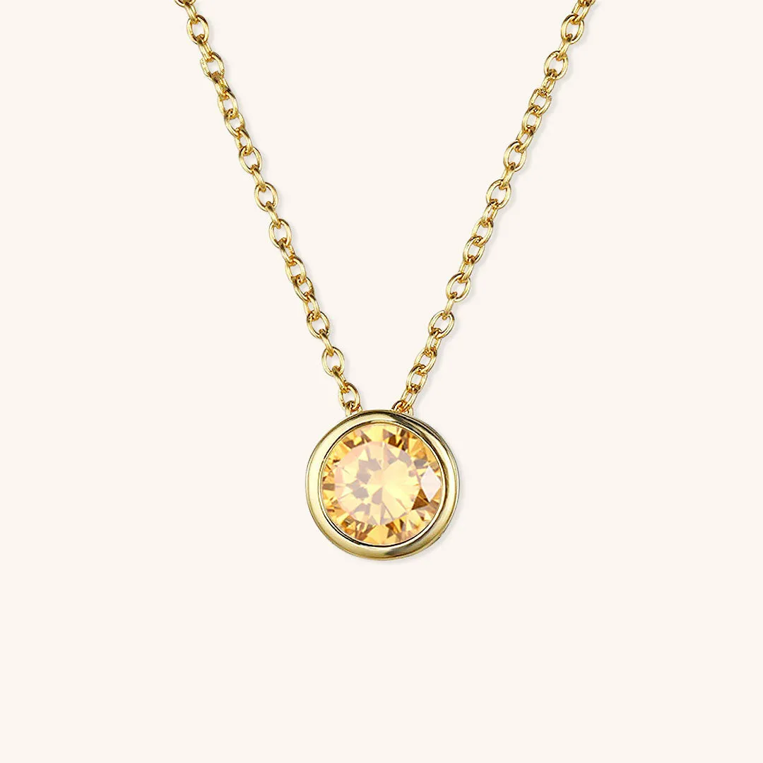 Amelia Lucky Stone Necklace