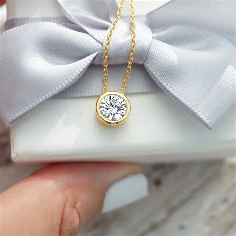 Amelia Lucky Stone Necklace
