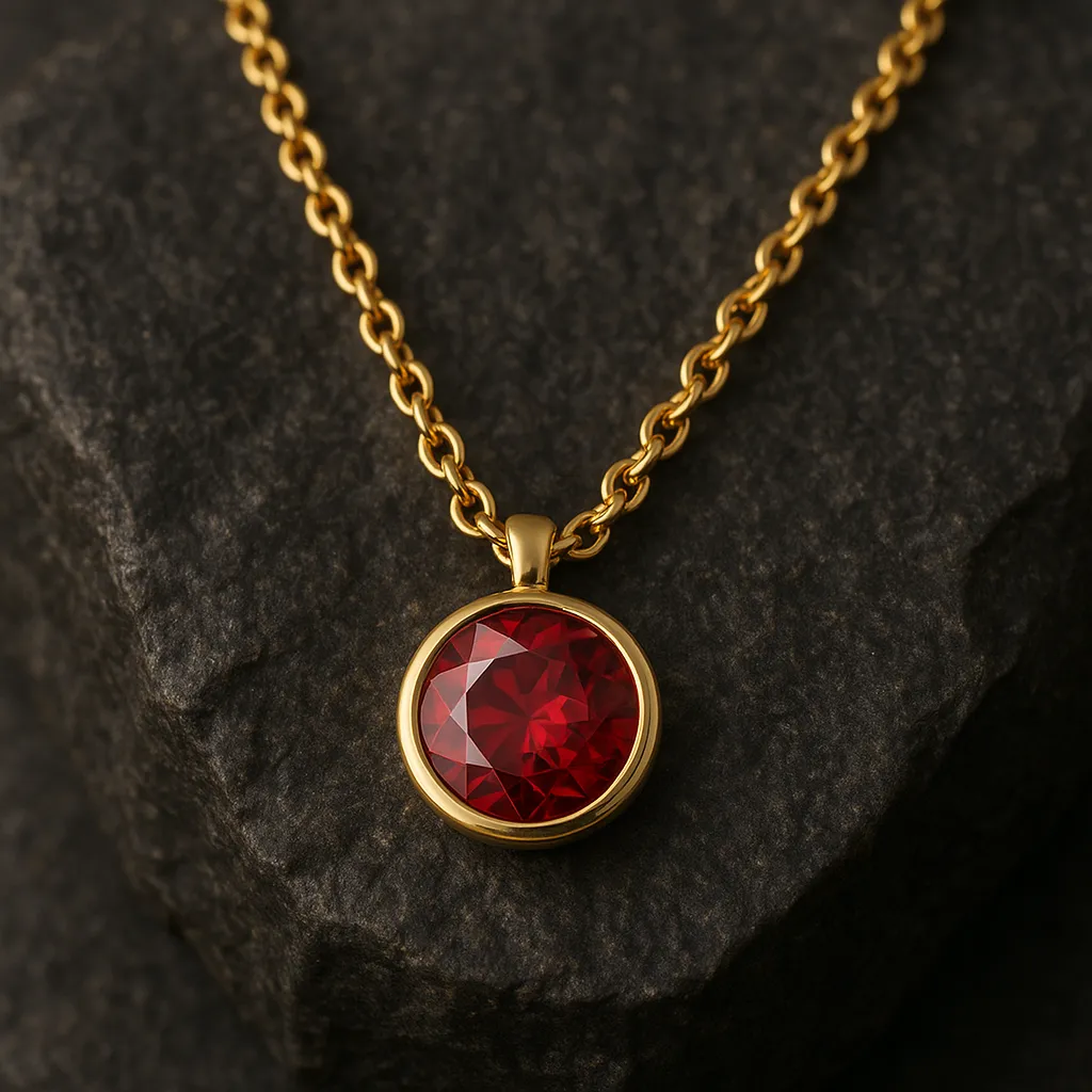 Amelia Lucky Stone Necklace