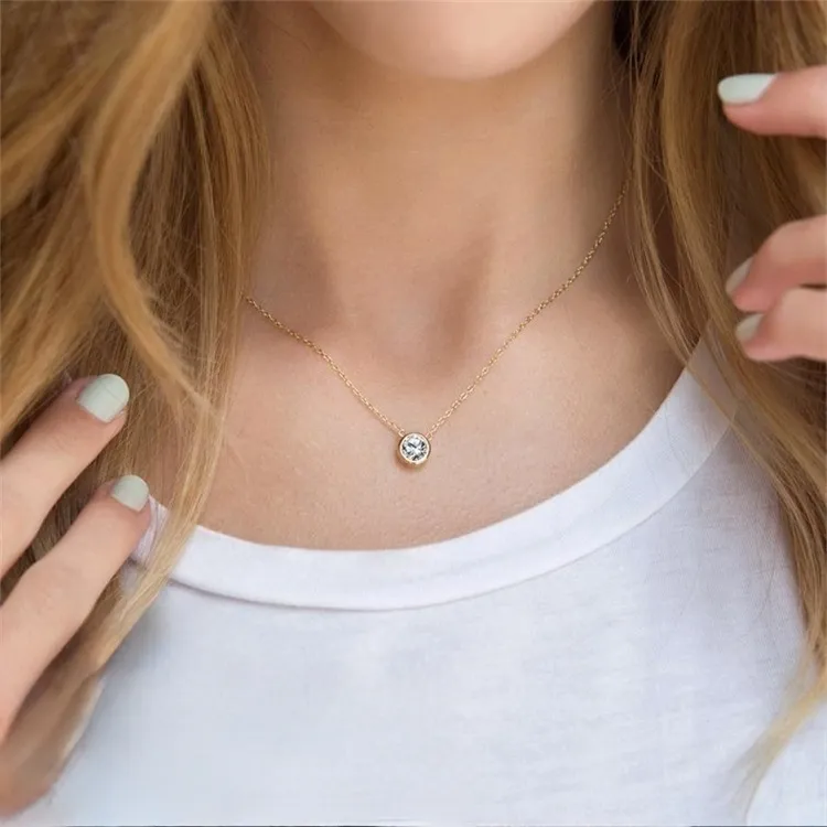 Amelia Lucky Stone Necklace