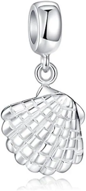 ARTCHARM Blue Dream Submarine Charms Beach Waves Beads Pearl Beads Fit Original Bracelet DIY Neckalce