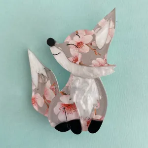 Blossom the fox - Brooch - Set of 4