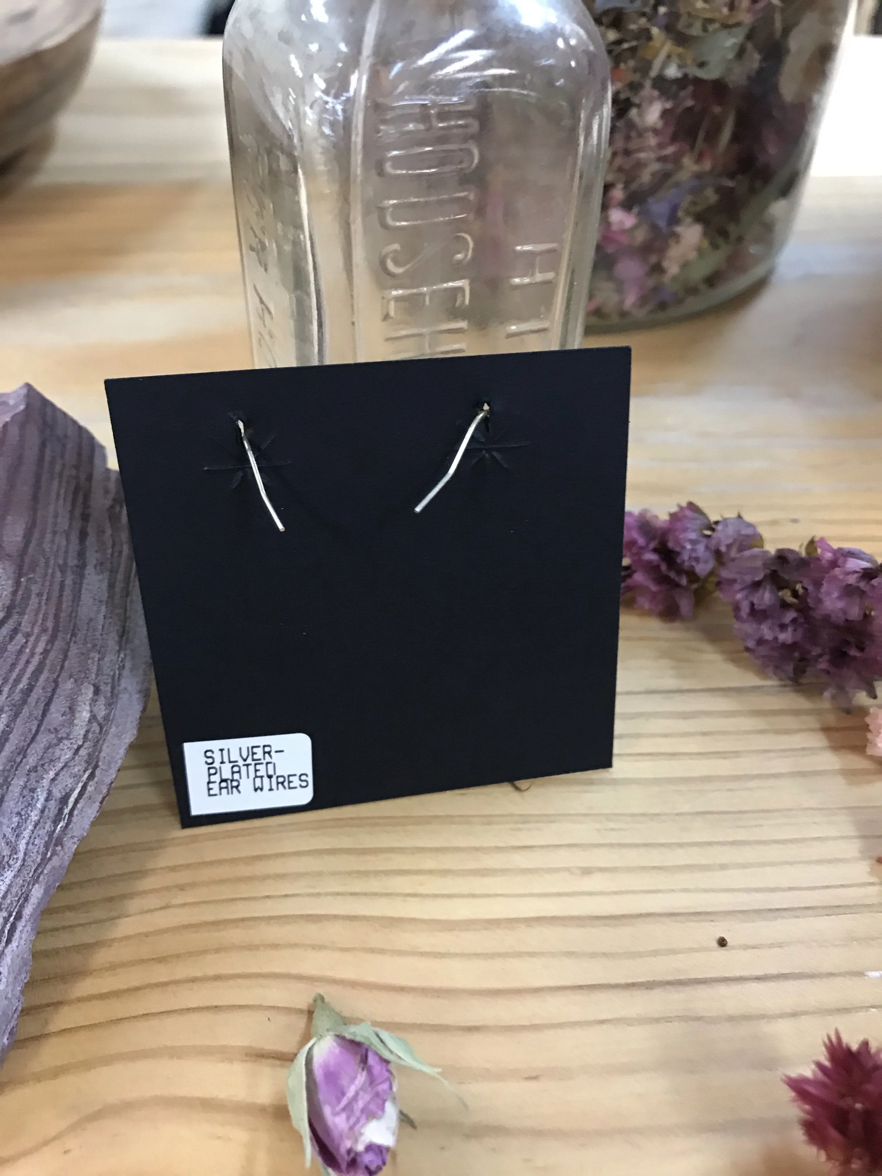 Circle Drop Earrings