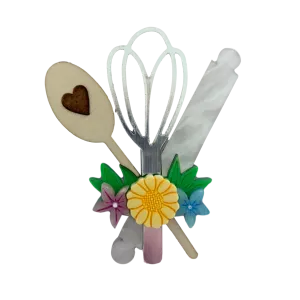 Cooking brooch