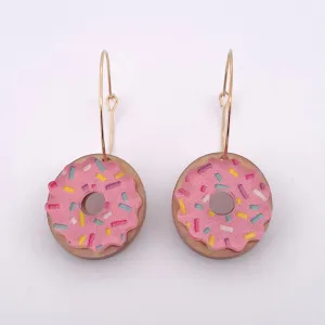 Donut  strawberry - Earrings