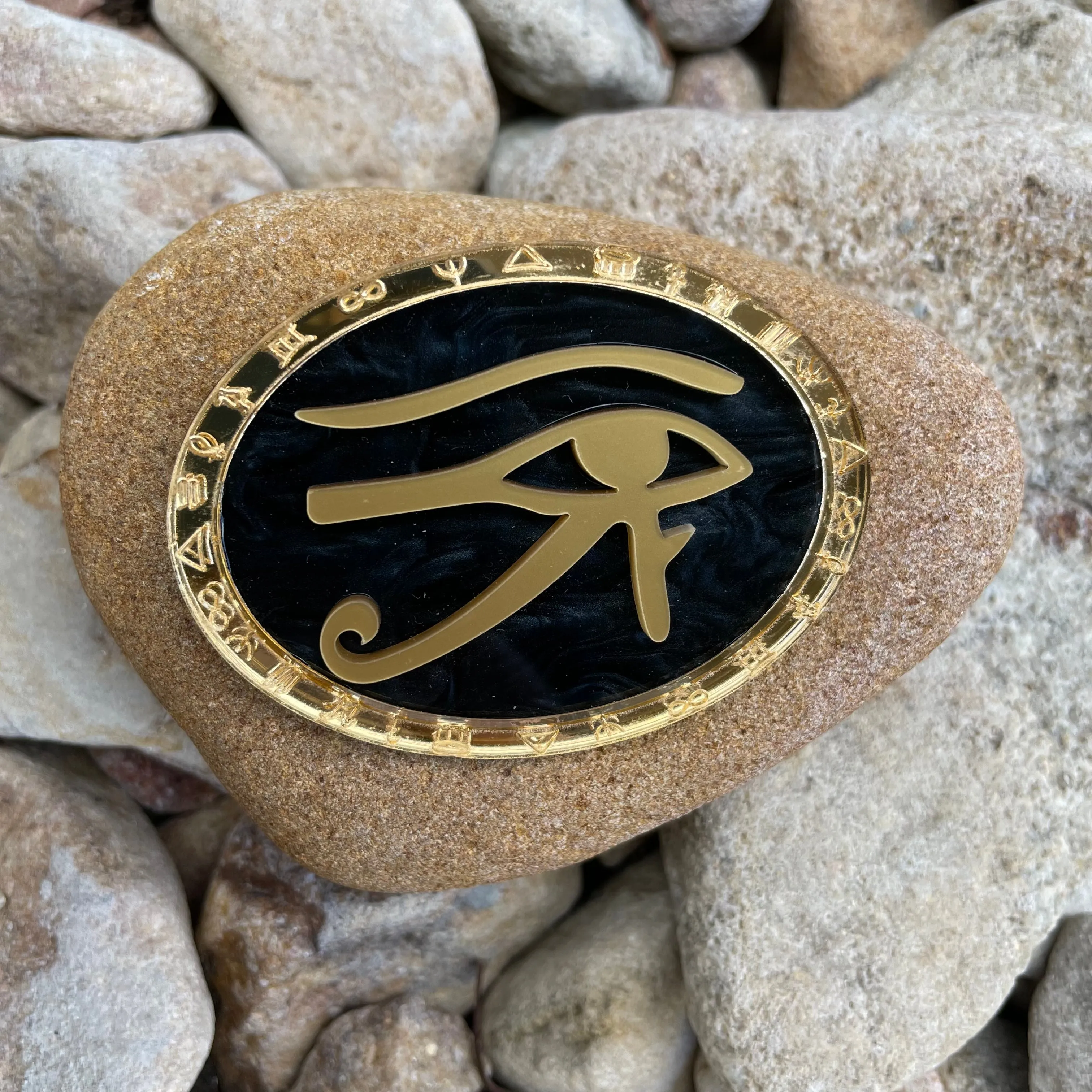 Eye of Horus - brooch - Set of 4