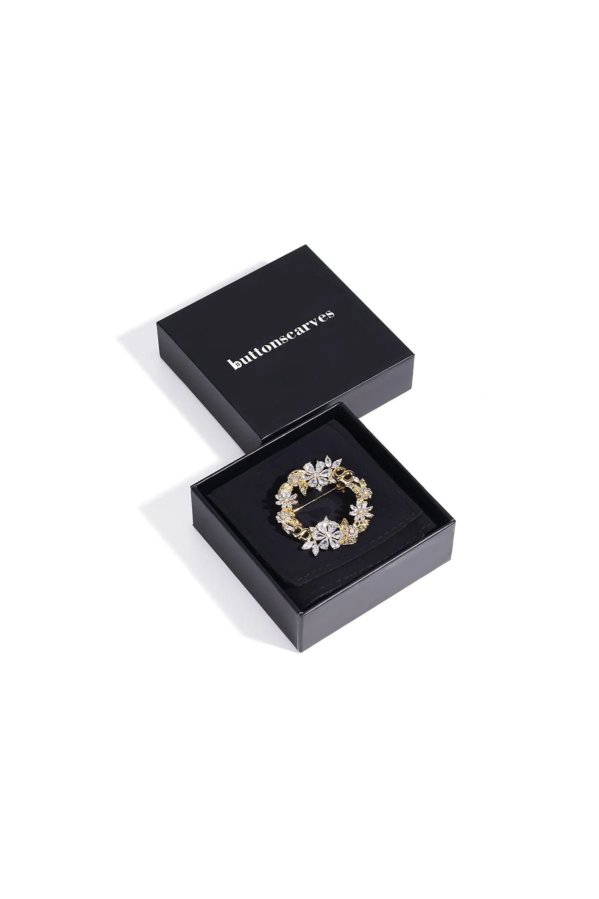 Floryn Brooch - Gold