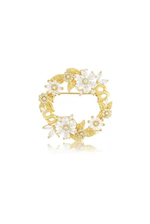 Floryn Brooch - Gold