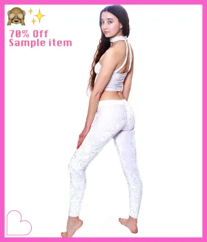 HEAVENLY CRUSHED VELVET CLOUD LEGGING