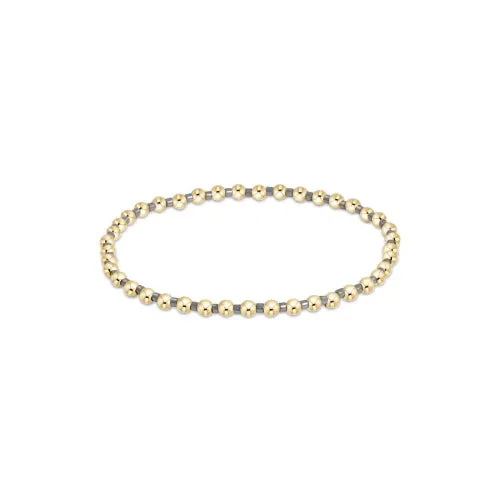 Hope Grateful Bracelet -METALLIC OYSTER  -by enewton