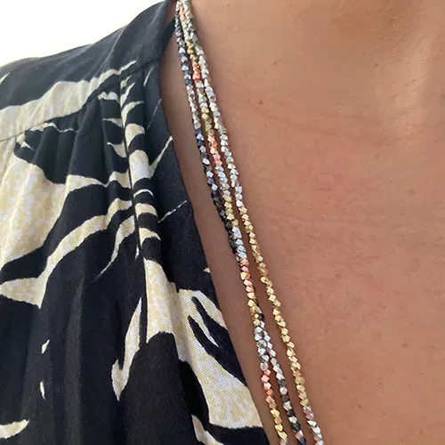Kali Ombre Necklace - Silver / Gold