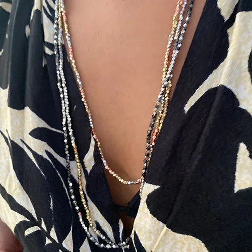 Kali Ombre Necklace - Silver / Gold