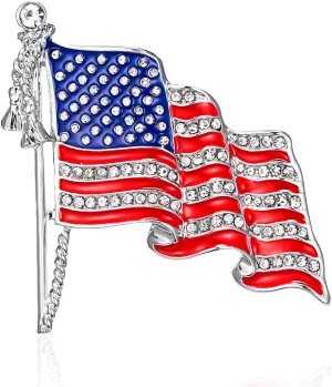 Kamala Harris Brooch 2024 US Presidential Election Campaign Flag Lapel Pins Souvenir