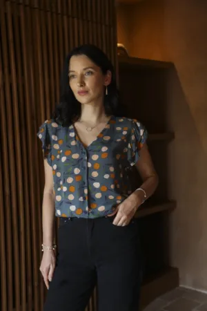 Katana Blouse - Blooms