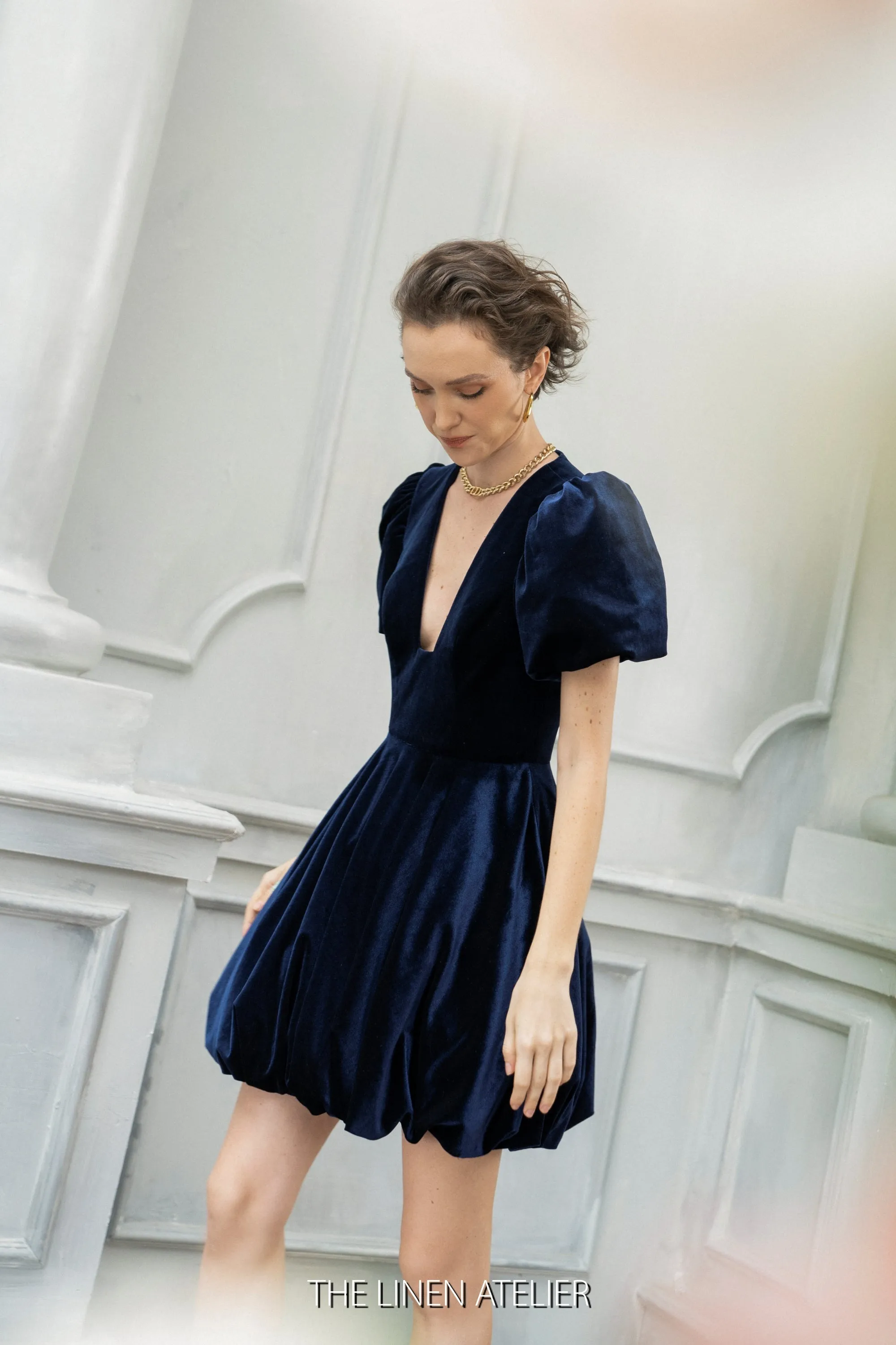 KATY Bubble Skirt Cocktail Dress