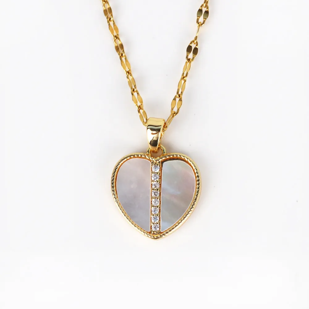 Moderate Luxury Petal Rose Flower Shell Necklaces