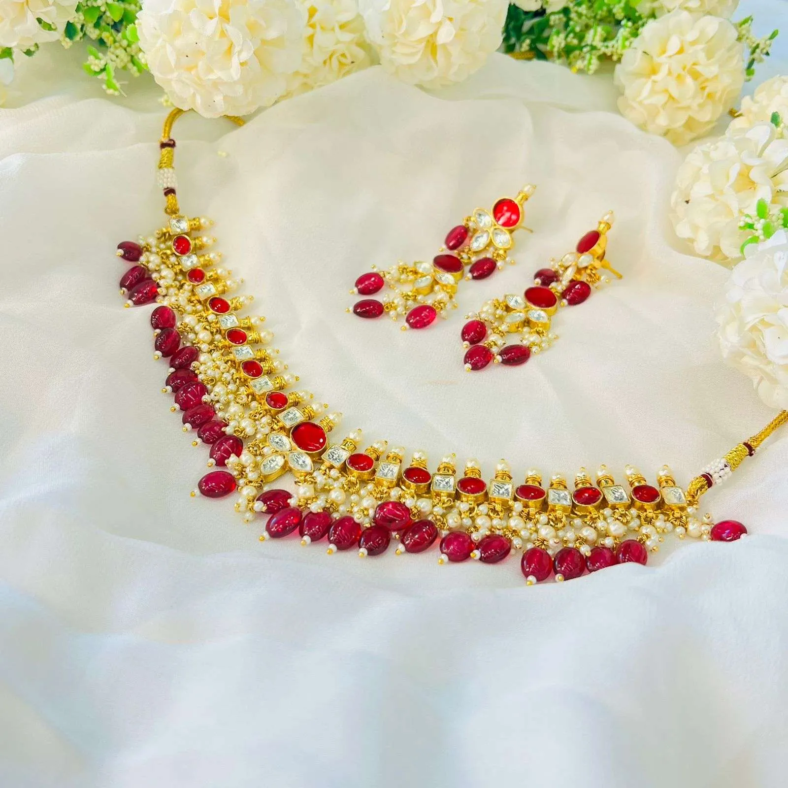 Nayaab Ruhaani Polki Neckpiece