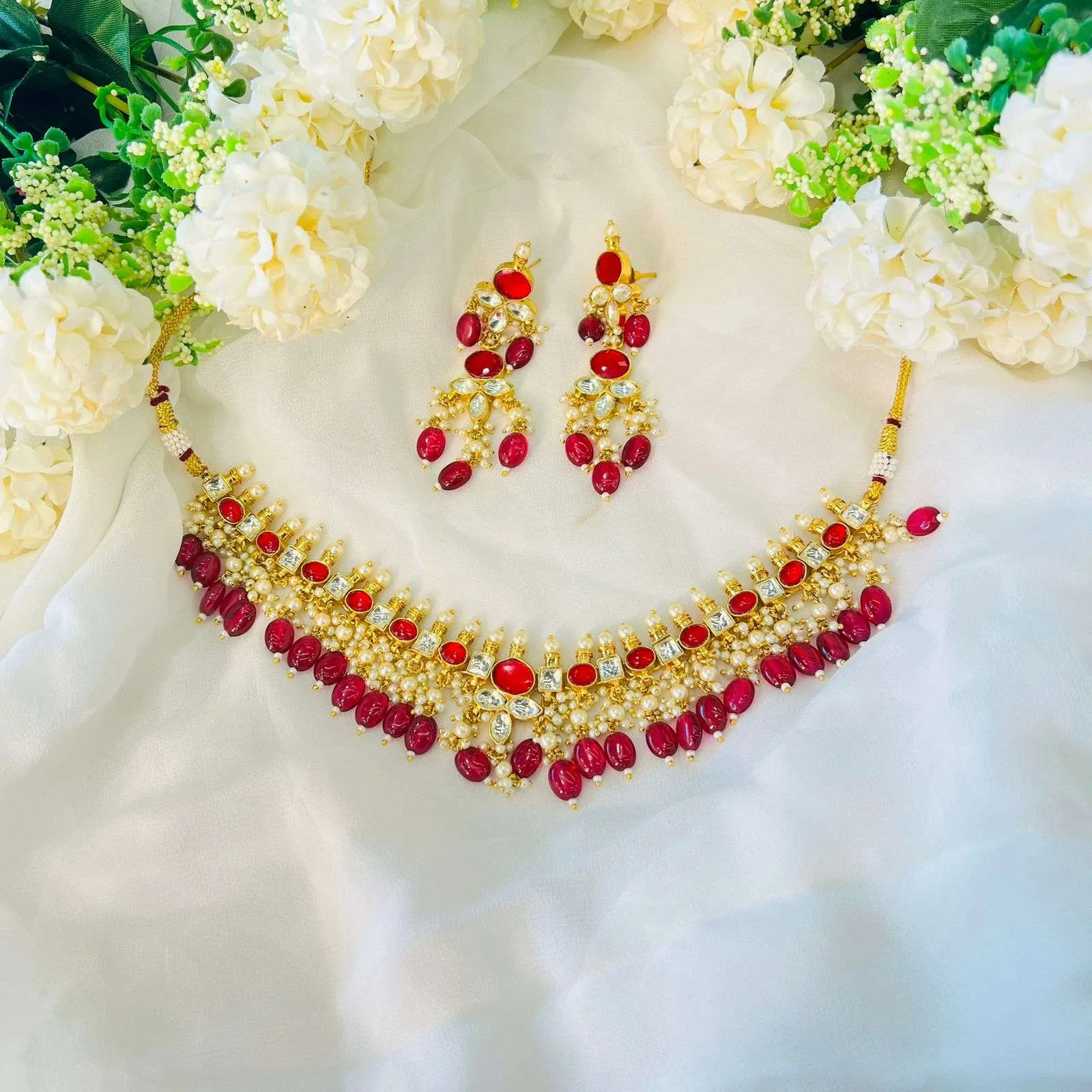 Nayaab Ruhaani Polki Neckpiece