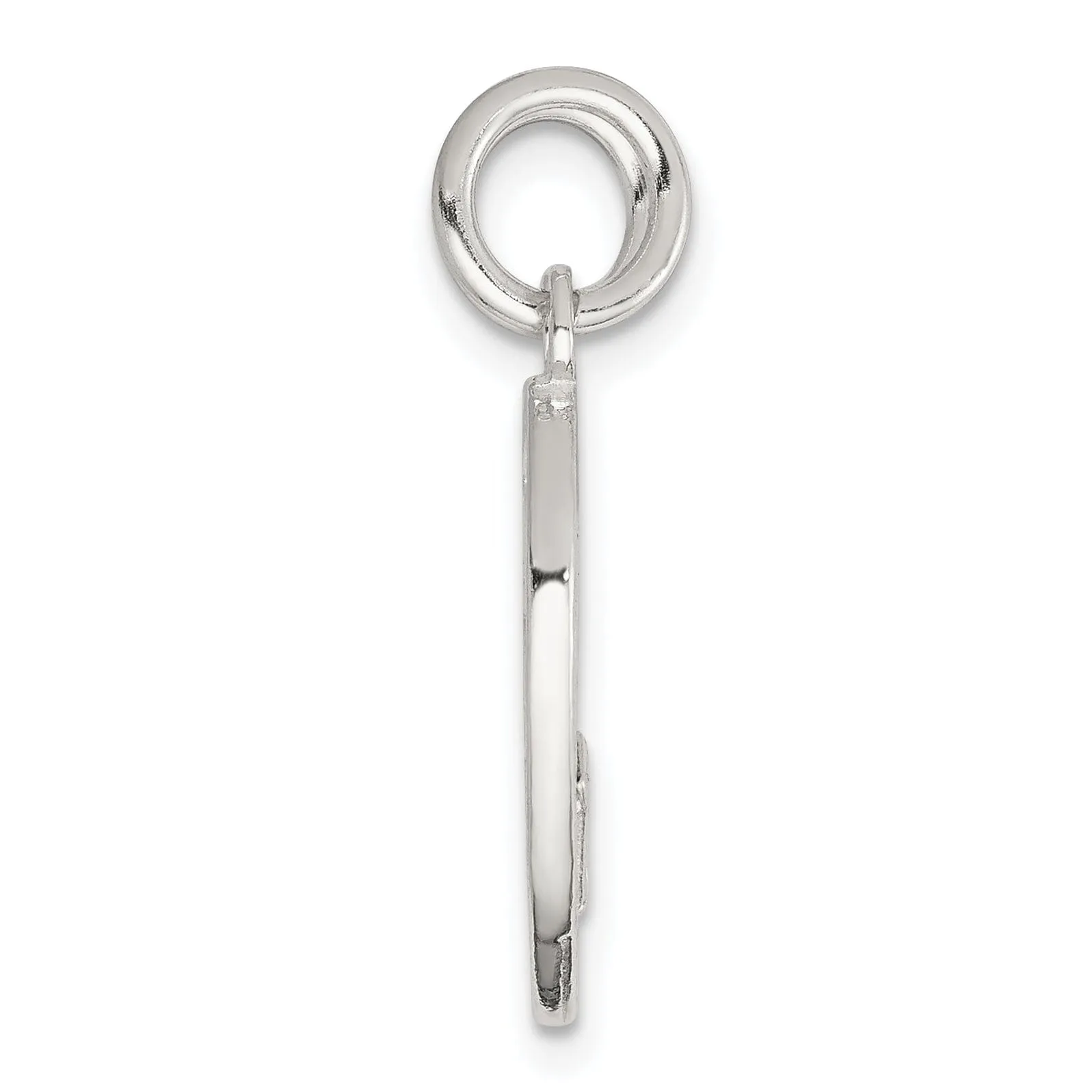 Silver I Love You 2-Piece Break Heart Charm