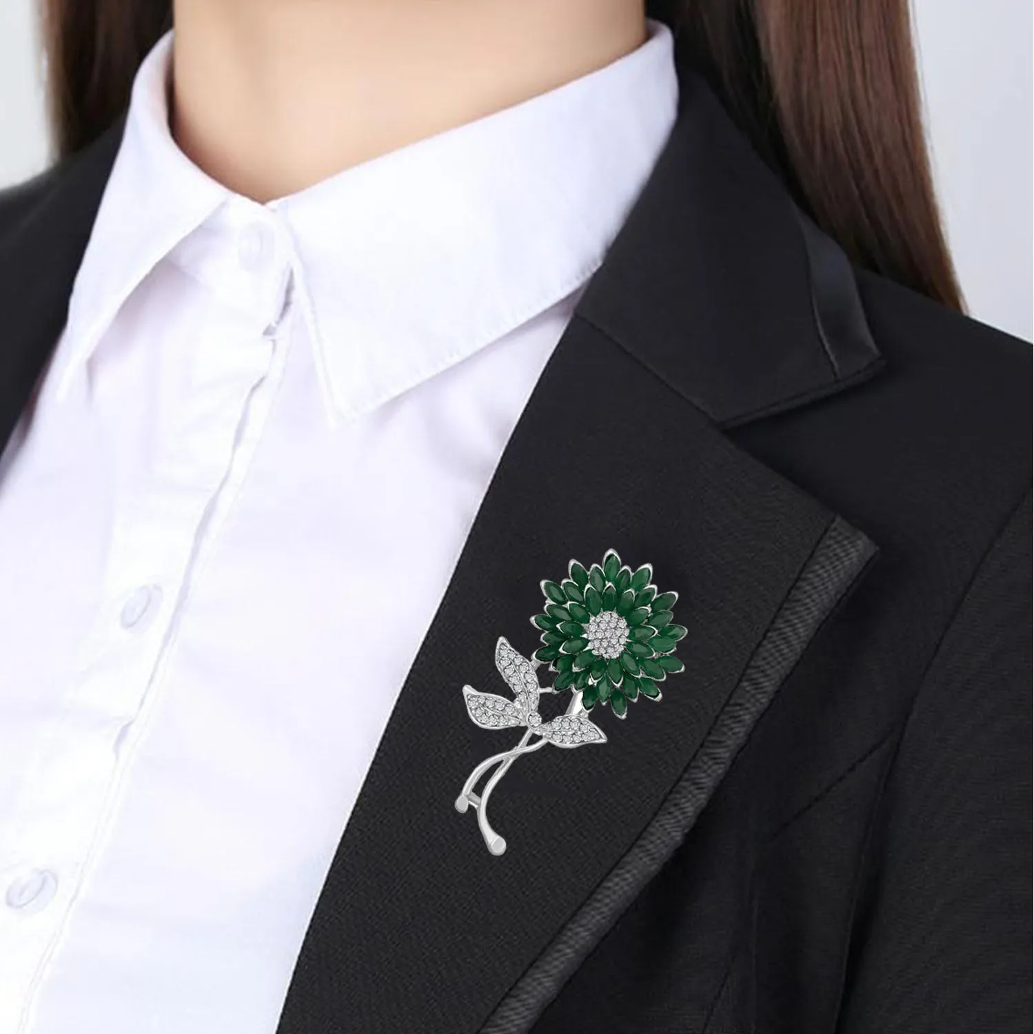 Sunflower Brooch / Lapel Pin