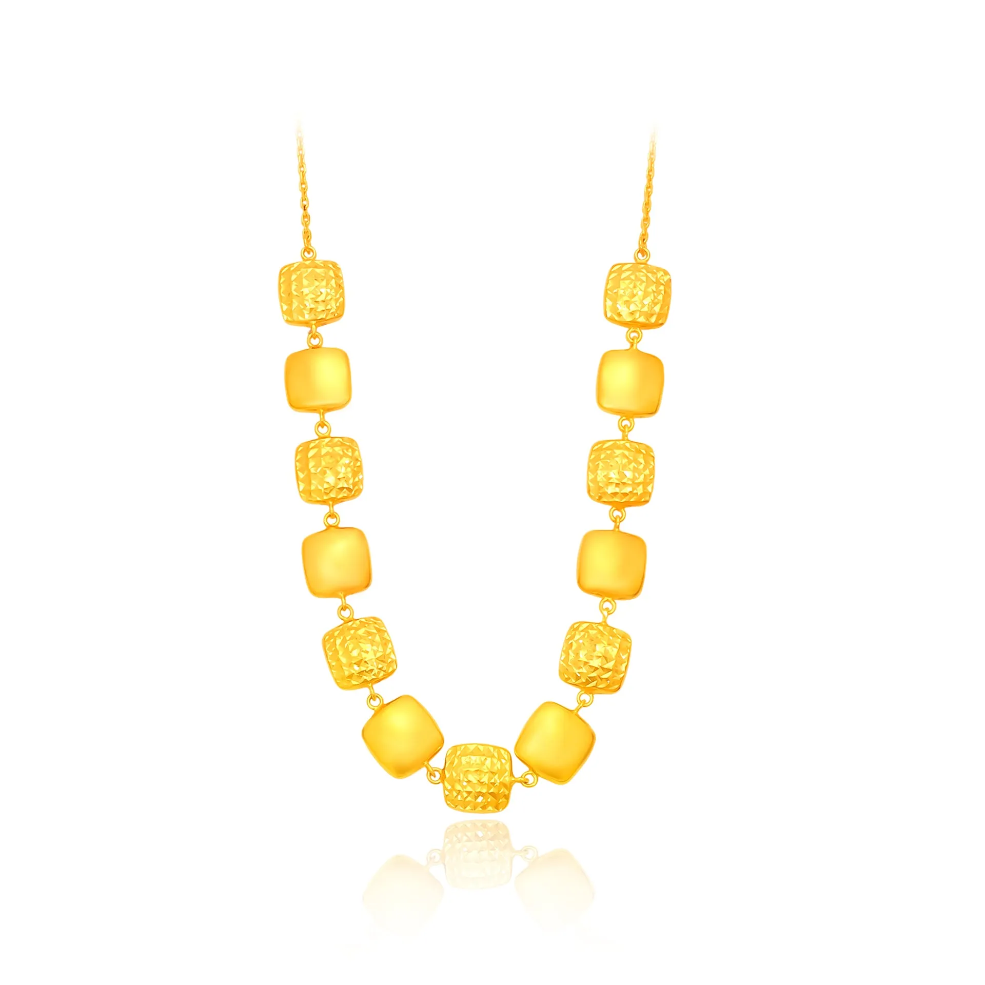 TAKA Jewellery 916 Gold Necklace