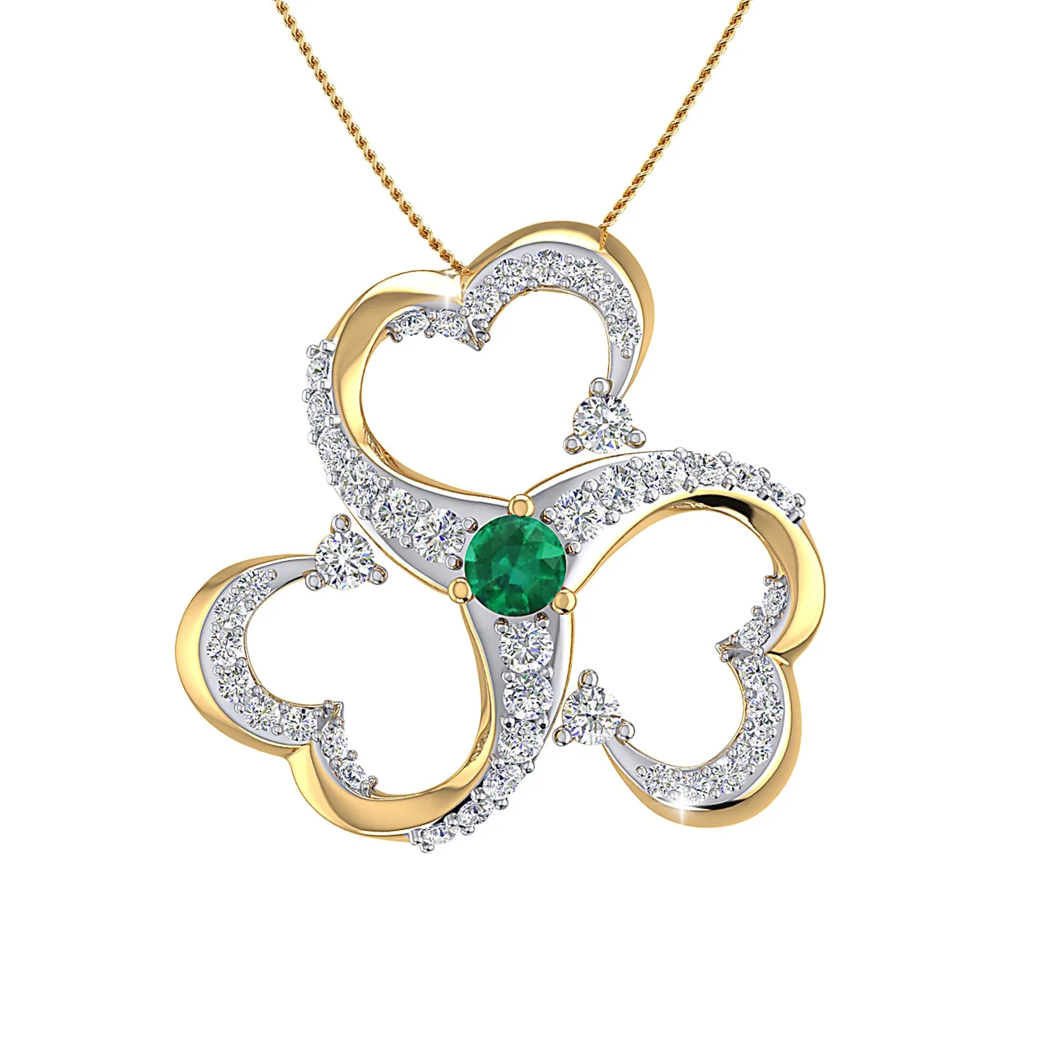 THE GREEN LOVE PENDANT