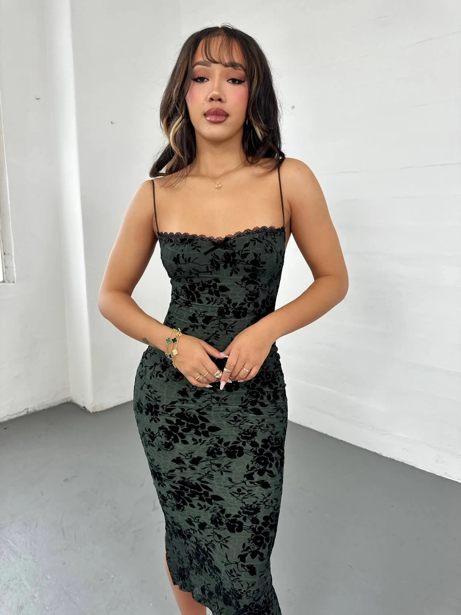 Velvet Maxi Dress