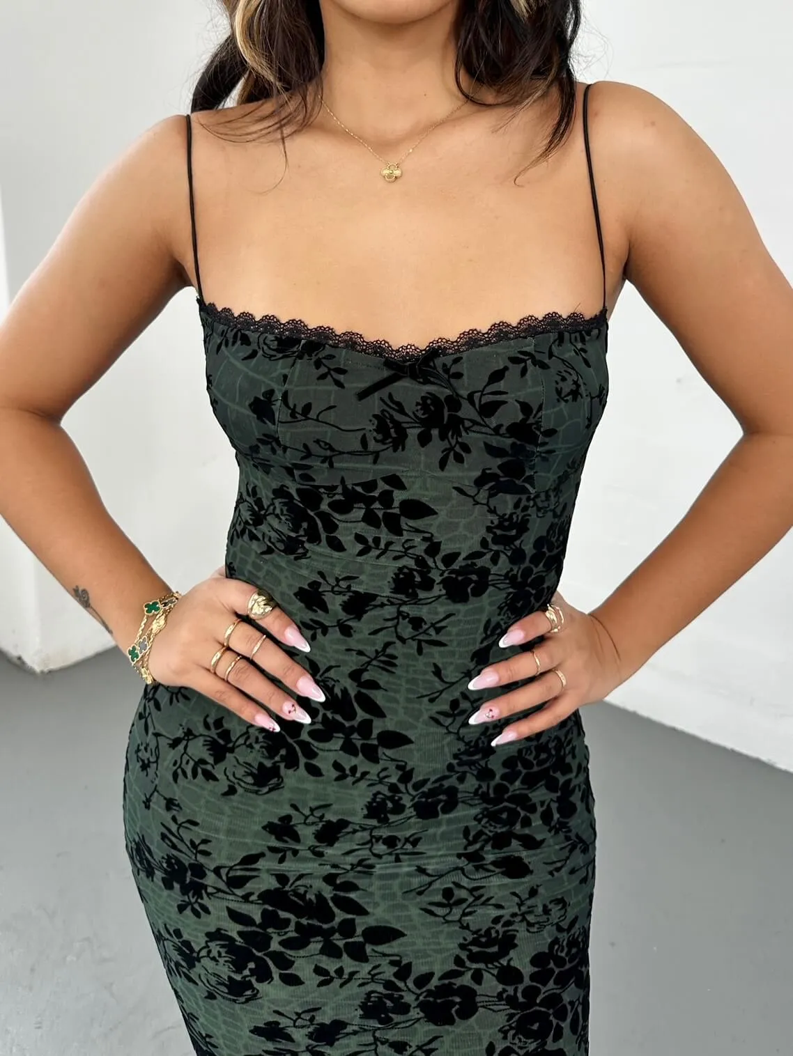 Velvet Maxi Dress