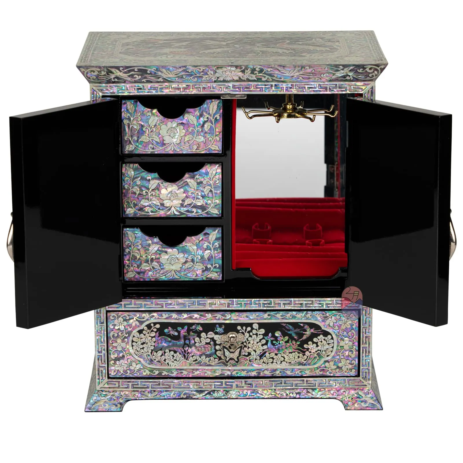 Vertical Jewelry Box