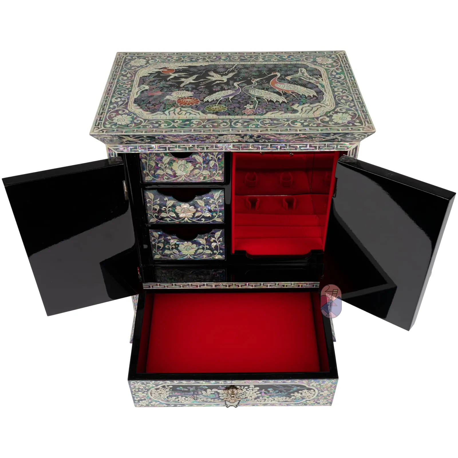 Vertical Jewelry Box